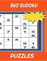 560 SUDOKU PUZZLE B0954N9DMJ Book Cover