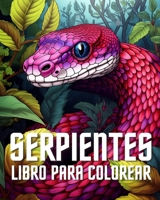 Libro para Colorear de Serpientes: Dibujos para Colorear de Serpientes para Niños Pequeños (Spanish Edition) B0CV4X4TZC Book Cover
