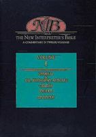 The New Interpreter's Bible: Genesis to Leviticus (Volume 1) 0687278147 Book Cover