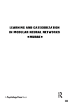 Learning and Categorization in Modular Neural Networks 0805813381 Book Cover