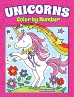 Unicorns Color by Number 048684983X Book Cover