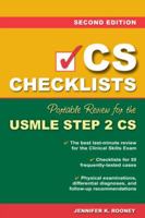 CS Checklists: Portable Review for the USMLE Step 2 CS 0071488235 Book Cover