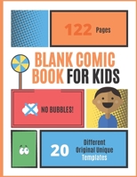 Blank Comic Book For Kids 1676799079 Book Cover