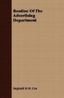 Routine Of The Advertising Department 1014905672 Book Cover