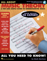 All About Music Theory: A Fun and Simple Guide to Understanding Music Online Audio Access 1423452089 Book Cover