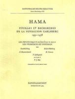 Hama IV, 3: Les Petits Objets Medievaux Sauf Les Verreries Et Poteries 8772881496 Book Cover