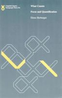 What Counts, Volume 36: Focus and Quantification 026258185X Book Cover