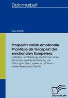 Prospektiv Valide Emotionale Phantasie ALS Teilaspekt Der Emotionalen Kompetenz 3836653753 Book Cover