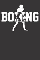 Notebook: Dot Grid Dotted 6x9 120 Pages Boxing 1082188719 Book Cover