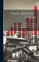 Final Report--1933-34 1021505331 Book Cover