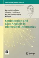 Optimization and Data Analysis in Biomedical Informatics 1489999663 Book Cover