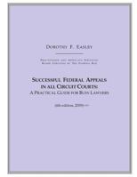 Successful Federal Appeals in All Circuit Courts: A Practical Guide for Busy Lawyers 1793883904 Book Cover