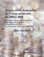 Les Procdures Budgtaires de Lunion Europenne de 2004 2008 8883980549 Book Cover