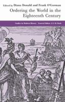 Ordering the World in the Eighteenth Century (Studies in Modern History) 1349519235 Book Cover