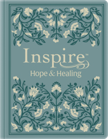 NLT Inspire Hope and Healing Bible, Filament Enabled (Hardcover Leatherlike, Dusty Teal): The Bible for Coloring, Creative Journaling, and Finding Com B0H57PBBFQ Book Cover