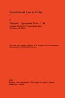 Constitutional Law in Hellas 9041100741 Book Cover