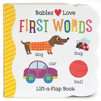 First Words Lift-a-Flap 1680520091 Book Cover