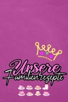 unsere Familienrezepte: Kochbuch selbst schreiben für 107 fabelhafte Lieblingsrezepte  I Softcover I Vintage Schiefer (German Edition) B084DK38JZ Book Cover