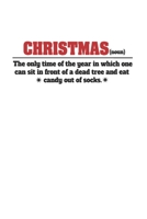 Notebook: Anti Christmas Synonym Ugly Christmas Gifts 120 Pages, 6X9 Inches, Graph Paper 1677414944 Book Cover