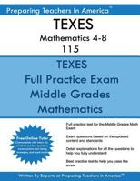 TExES Mathematics 4-8 115: TExES 115 Math Exam 1537569376 Book Cover