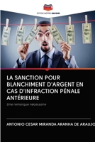 La Sanction Pour Blanchiment d'Argent En Cas d'Infraction Pénale Antérieure 6202750472 Book Cover