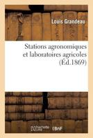 Stations agronomiques et laboratoires agricoles 2329229909 Book Cover
