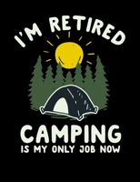 I'm Retired Camping Is My Only Job Now 108704071X Book Cover