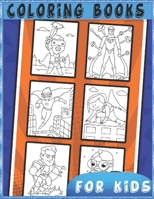 Coloring Books For Kids: Designs for Children Ages 3 4 5 6 7 8 9 10 - big, squared format - Colouring Books for Kids, Teens The Ultimate Colouring ... beautiful unicorns, Princess, animals B08SPM81RR Book Cover