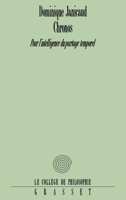 Chronos: Pour L'Intelligence Du Partage Temporel 2246534410 Book Cover