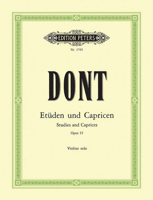 24 Etudes and Caprices Op. 35 for Violin B00006M2I4 Book Cover