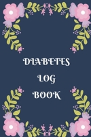 Diabetes Log Book: Weekly Diabetes Record for Blood Sugar, Insuline Dose, Carb Grams and Activity Notes Daily 1-Year Glucose Tracker Diabetes Journal Pink and Green Flowers Edition (54 Pages, 6 x 9) 1706370539 Book Cover