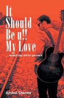 It should be you my love 9380349416 Book Cover