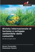 Rivista internazionale di turismo e sviluppo sostenibile delle comunità: Atti del convegno 2016 (Italian Edition) 6203908665 Book Cover