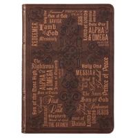 Journal Lux-Leather Flexcover Names of Jesus 1432127705 Book Cover