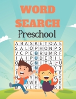 Preschool Word Search: Connect The Preschool Word Search Puzzles Book For Clever Kids | 4-6 8-10 | Brain Workbook for Games, Puzzles, and ... The Word Search Word Books for Kids) B08LNZ4XW9 Book Cover