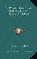 Commentar Zum Briefe an Die Hebraer (1857) 1248265351 Book Cover