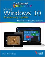 Teach Yourself VISUALLY Windows 10 Anniversary Update 1119311187 Book Cover