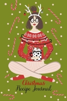Christmas Recipe Journal: Blank Cookbook Recipes & Notes. Cute Personalized Recipe Journal Book to Write In Favorite Recipes and Meals Great Gift for ... Special Holiday Christmas Recipe Notebook 1711259268 Book Cover