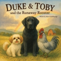 Duke and Toby and the Runaway Rooster: A Heartwarming Farm Adventure About Patience, Hope, and Never Giving Up Hope (Brothers Forever) 1971714151 Book Cover
