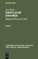 Birck Saemtl Dramen Bd 1 Adl 3110003597 Book Cover