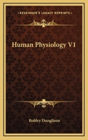 Human Physiology V1 1432511238 Book Cover