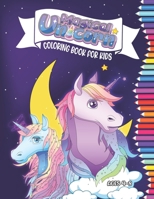 Magical Unicorn Coloring Book for Kids Ages 4-8: 50 Beautiful Patterns Variety of Cute Unicorns and Detailed Backgrounds | Coloring Book for Children Who Extremely Love Unicorn | Large Size B08M253Y2K Book Cover