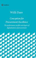 Conception for Procurement Excellence 3748264747 Book Cover
