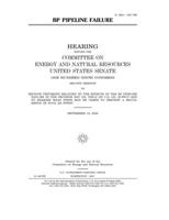 BP pipeline failure 1675672849 Book Cover