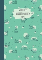 Monthly Budget Planner 2020: Funny Doodle Dog Playing Themed Monthly & Bills Expenses For A Year Budgeting Organizer & Tracker 1695193539 Book Cover