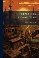 General series Volume no 25 1176636642 Book Cover