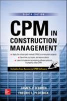 CPM in Construction Management 0071344403 Book Cover
