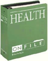 The Health on File 0816029938 Book Cover