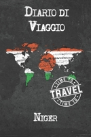 Diario di Viaggio Niger: 6x9 Diario di viaggio I Taccuino con liste di controllo da compilare I Un regalo perfetto per il tuo viaggio in Niger e per ogni viaggiatore 1675040516 Book Cover