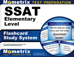 SSAT Elementary Level Flashcard Study System: SSAT Test Practice Questions & Review for the Secondary School Admission Test (Cards) 1627339280 Book Cover